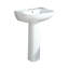 Southhampton Vitreous China Rectangular Pedestal Bathroom Sink-82722808-110690314