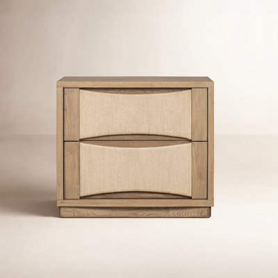 Natural Paper Cord Nightstand