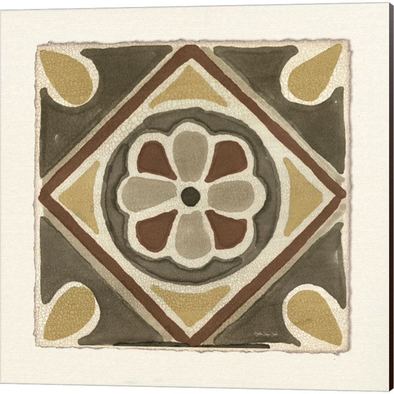Motif de tuiles marocaines par Stellar Design Studio, art sur toile (ensemble de 3)