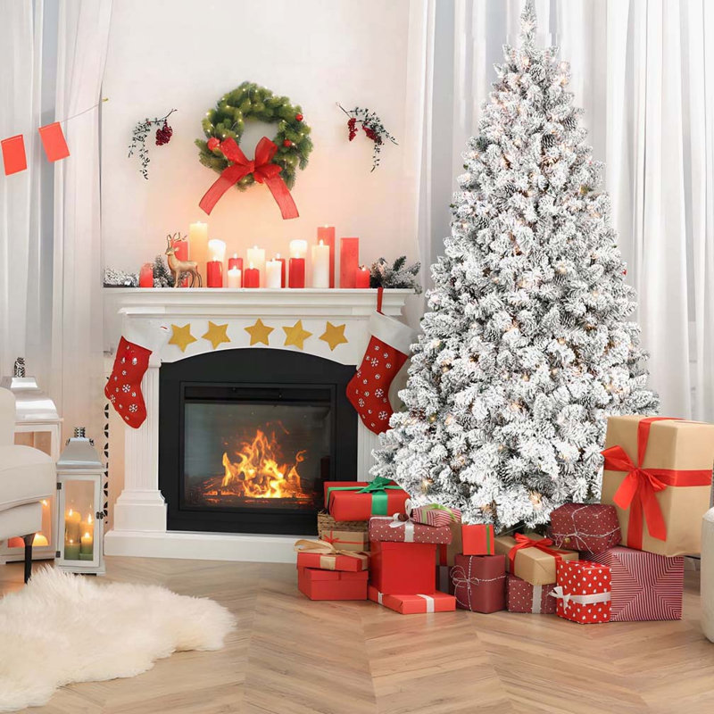 Arbre de Noël 4,5 pi avec 250 lumières UL, H 4,5 pi