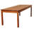 Anautica 6 - Person Eucalyptus and Teak Solid Wood Patio Dining Set Rectangular Table