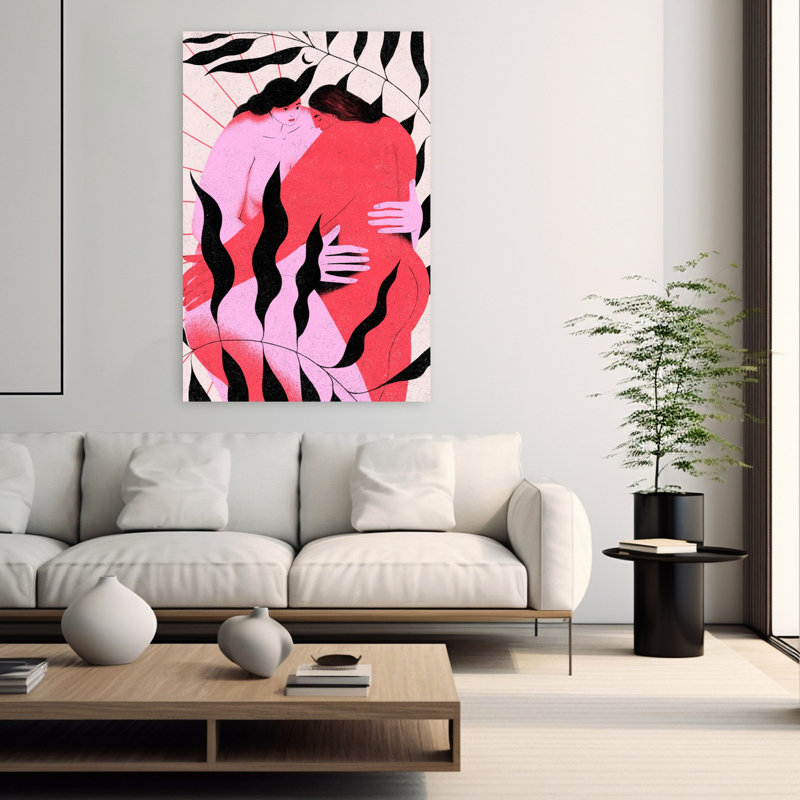 Art contemporain, art mural rétro, H 60 po x l 40 po