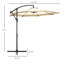 Parasol suspendu de 10 pi Outsunny-348058977