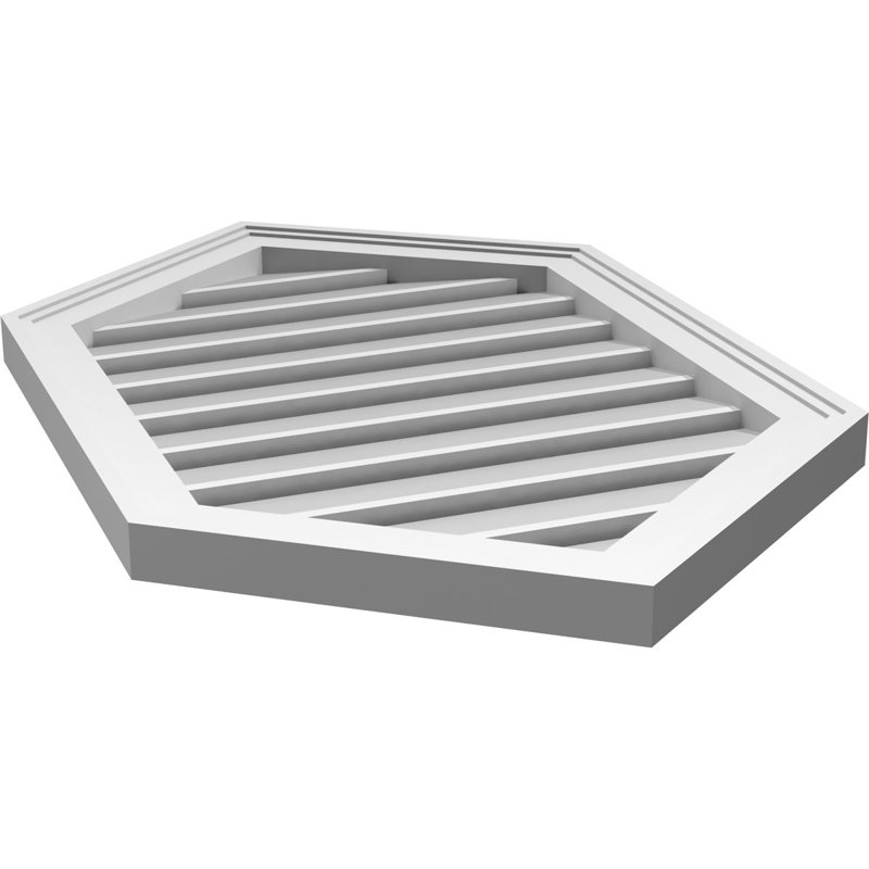 Pente verticale verticale en uréthane 9 pi, H 32 po x l 20 po x P 1,5 po