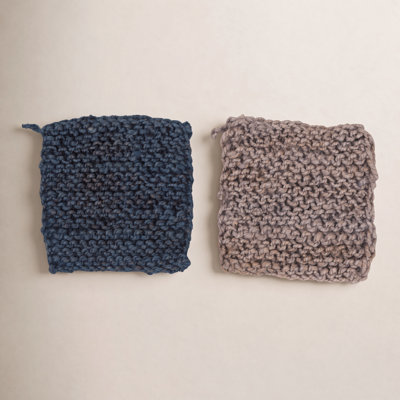 Poignée crocheté carrée en jute Jenera
