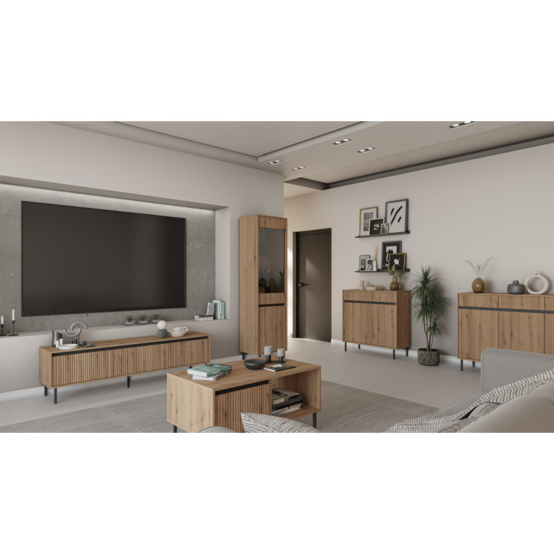 Bev 100.2cm Sideboard, Brown