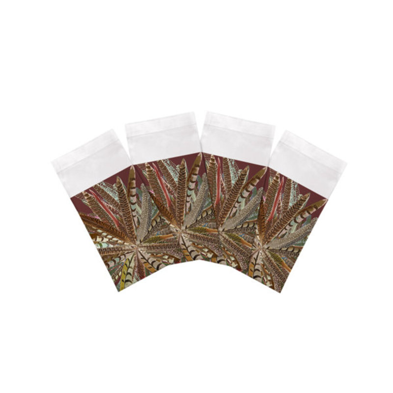 Cotton Blend Square Napkins, Porto