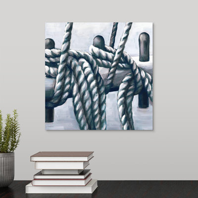 « sea faring life xii », peinture sur toile