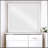Katia Weathered White Finish Mirror