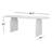 Brogan Oval Solid Wood Dining Table-2005472242