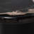 Petrified Wood Coffee Table with Black Wood Base, Modern Living Room Table, 51"