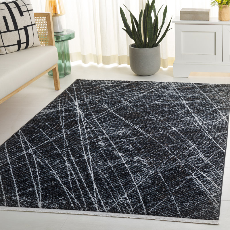 Mila 236 Performance Abstract Rug, Rectangle 5'3" x 7'6"