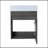18"Wall-Mounting Bathroom Vanity With Ceramic Sink-1387299946