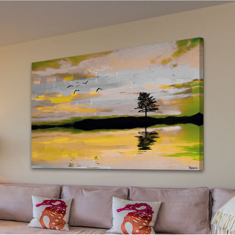 « rothwell », reproduction sur toile tendue, H 40 po x l 60 po x P 1,5 po