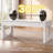 Modern Office Desk With 3 Drawers, 55" Executive Desk With U-Shaped Legs-817970436