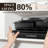 13 PCS Nonstick Bakeware Set,Carbon Steel Baking Pans Set with Dual Handles, Includes Roasting Pan, Pizza Pan, Cookie Sheet, Cake Pans, Muffin Pans, Cooling Rack, Oven Mitts (Silver)