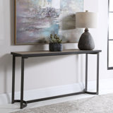 Pierce 62'' Solid Wood Top Console Table