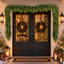 Guirlande de Noël artificielle en cèdre de 2,74 m (9 pi), guirlande réaliste en faux pin pour foyer, escalier, guirlande de verdure simple pour la décoration intérieure et extérieure, guirlande vierge idéale pour créer des décorations de Noël personnalisées. (Lot de 2)-134453575-134453577