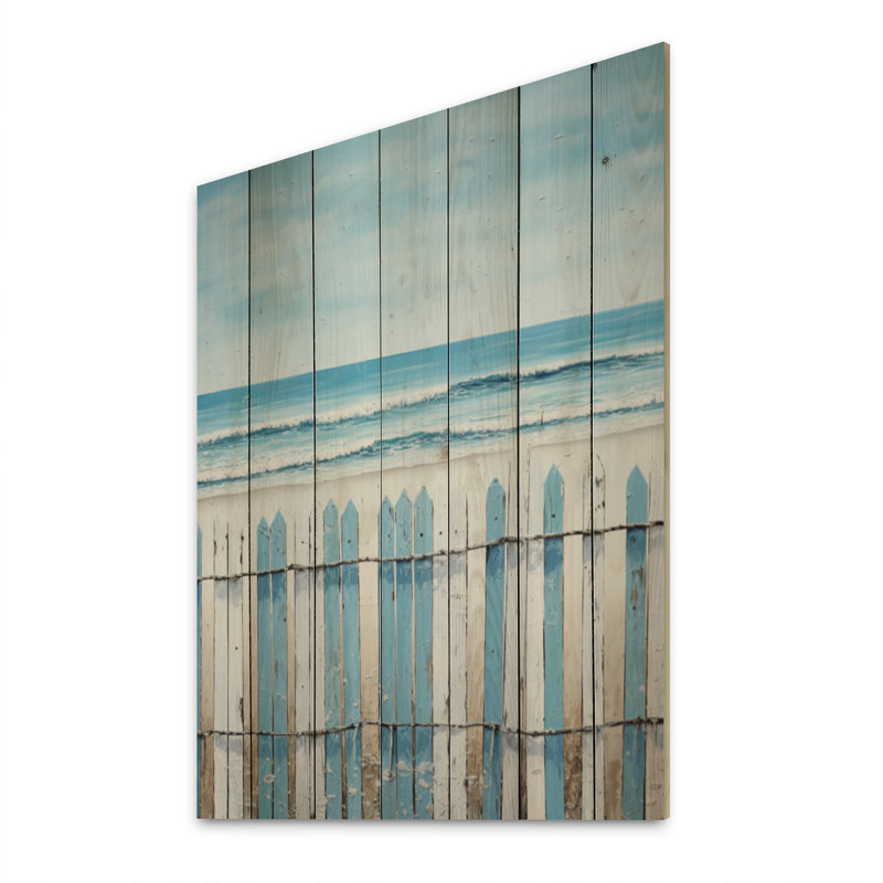 " Minimalism Beach Fence ", 40" H x 30" W x 0.78" D