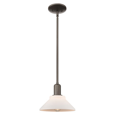 Arcadia - Orwell - 1 Light 8" Stem Hung Mini Pendant