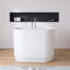 39'' x 23"  Freestanding Tub Solid Surface Soaking Bathtub With Seat-106870434