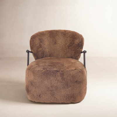 Inbox Zero Swivel Armchair
