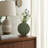 Modern Vase, Stoneware and Dolomite, Sculptural Round Design-1618329402