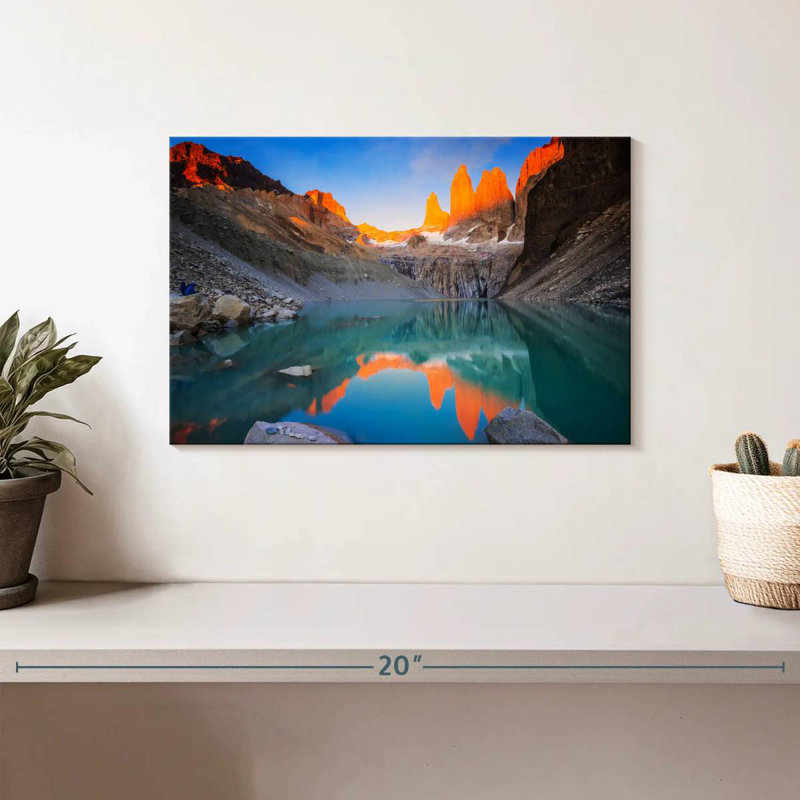 Parc Torres Del Paine Alpenglow, H 8 po x l 12 po
