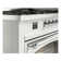 ILVE Nostalgie II Noblesse 60 in Dual Fuel Range, 9 Burner, Griddle