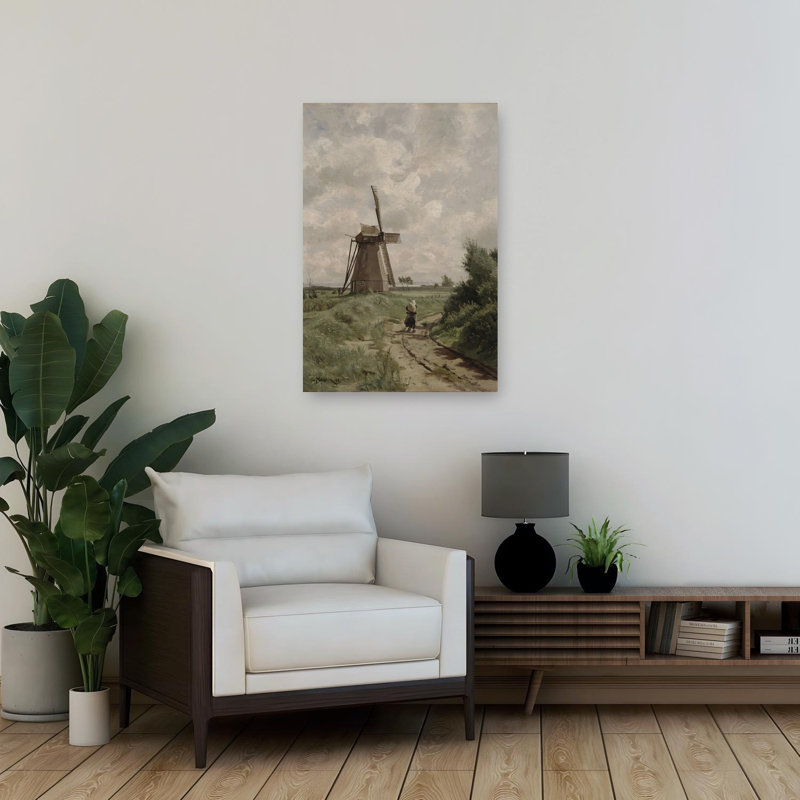 Impression sur toile de paysage champêtre, H 36 po x l 24 po