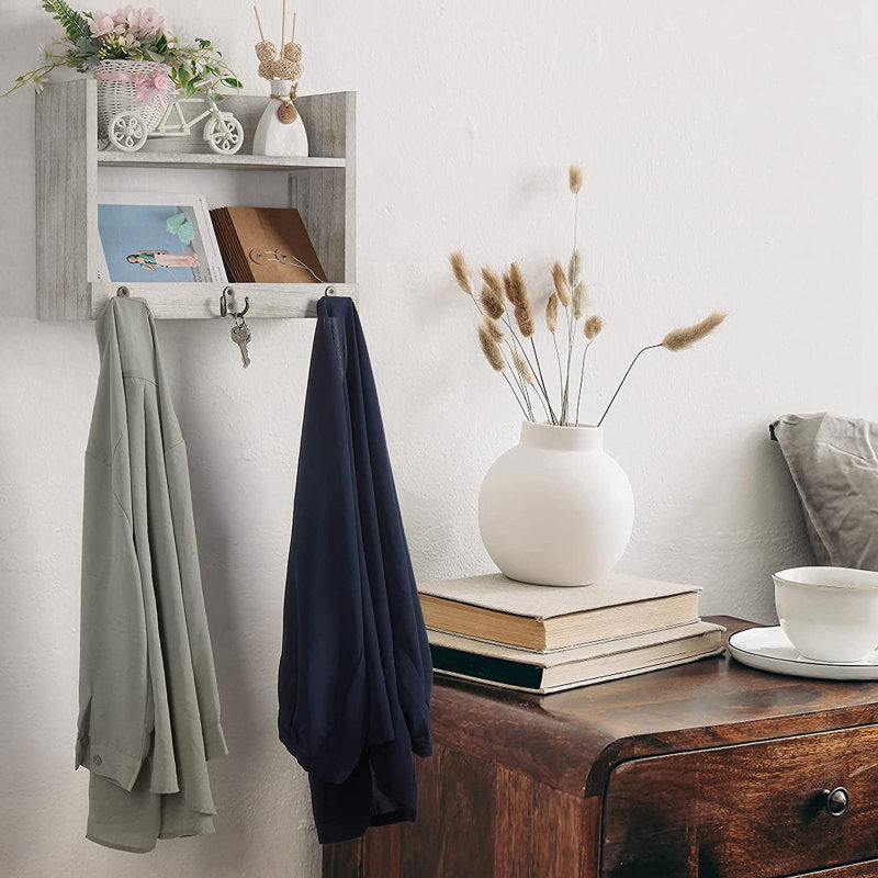 Lachasity Wall Organizer with Key Hooks