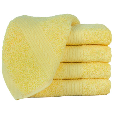 Gant de toilette 100% coton 12 x 12 pouces très absorbant