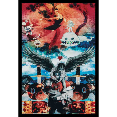 " Kanye West Album Collage "