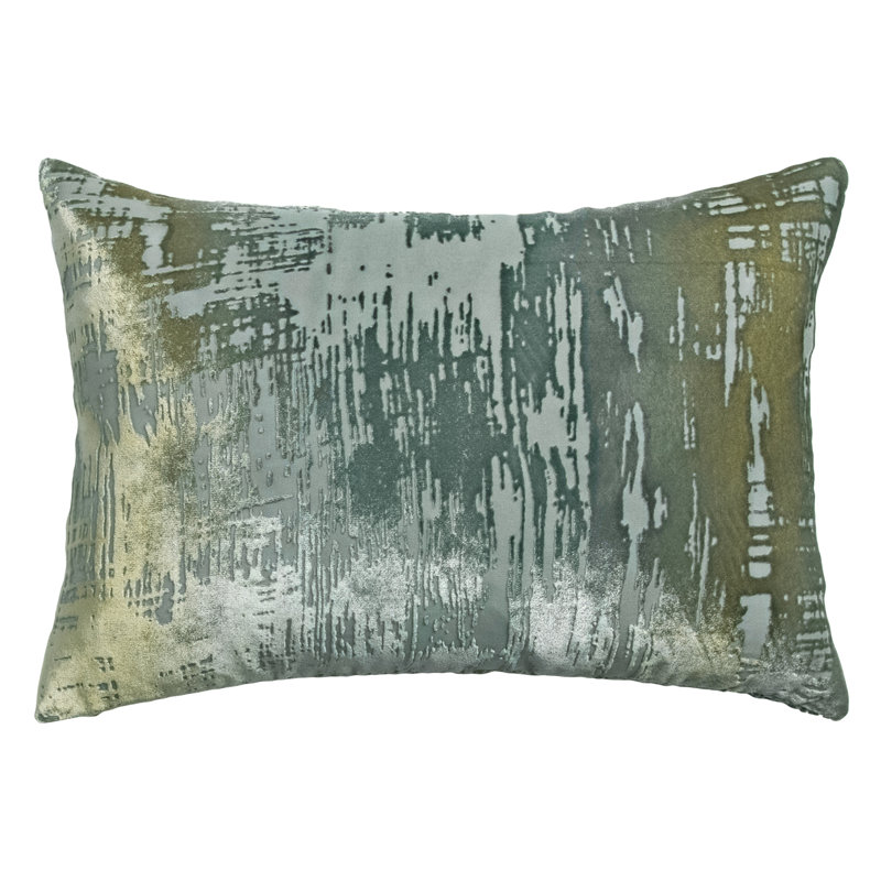 Lumbar Pillow Cover & Insert, Rectangle 14"H x 20"W, Basil