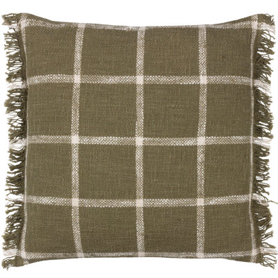Beni Square Throw Pillow Cover