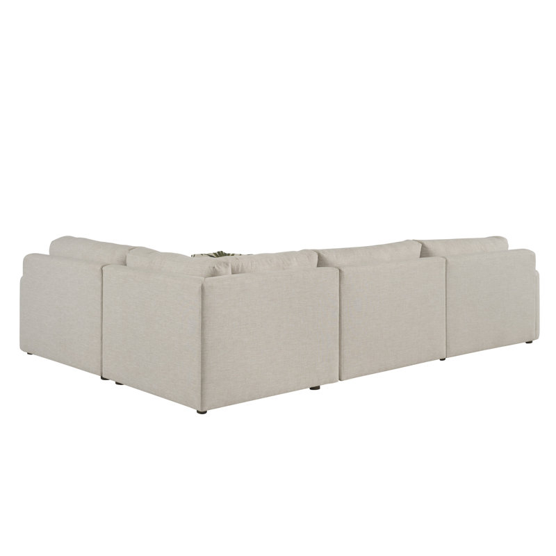 Canapé modulaire Carmela, 35" H x 132" W x 91" D