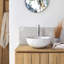 Elea Round Brown Premium Terrazzo Bathroom Sink-733659705