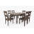 Karley 7-Piece Solid Wood Dining Set -1148806726