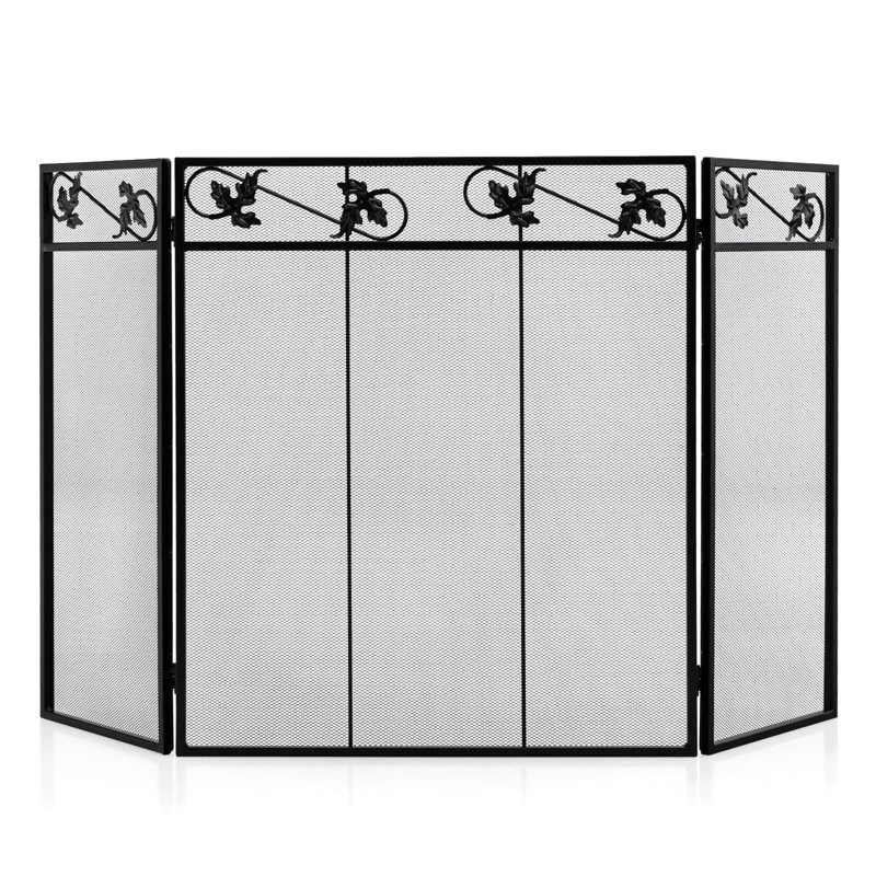 Dheftera 127cm x 2.54cm Steel Spark Screen