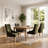 Set Of 2 Green Tufted Velvet Dining Chairs With Solid Wood Legs Elegant Upholstered Parsons-Style Side Chairs For The Kitchen, Dining Room, And Living Room-126592375