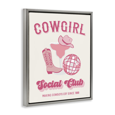 «Cowgirl Social Club», art mural encadré par Natalie Carpentieri