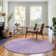 Premium Machine Washable Prisco Lavender Rug
