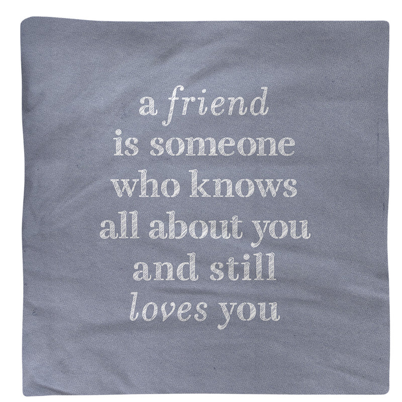 Polyester, Cotton No Pattern Square Napkin, Blue/White, Cotton, 10" L x 10" W