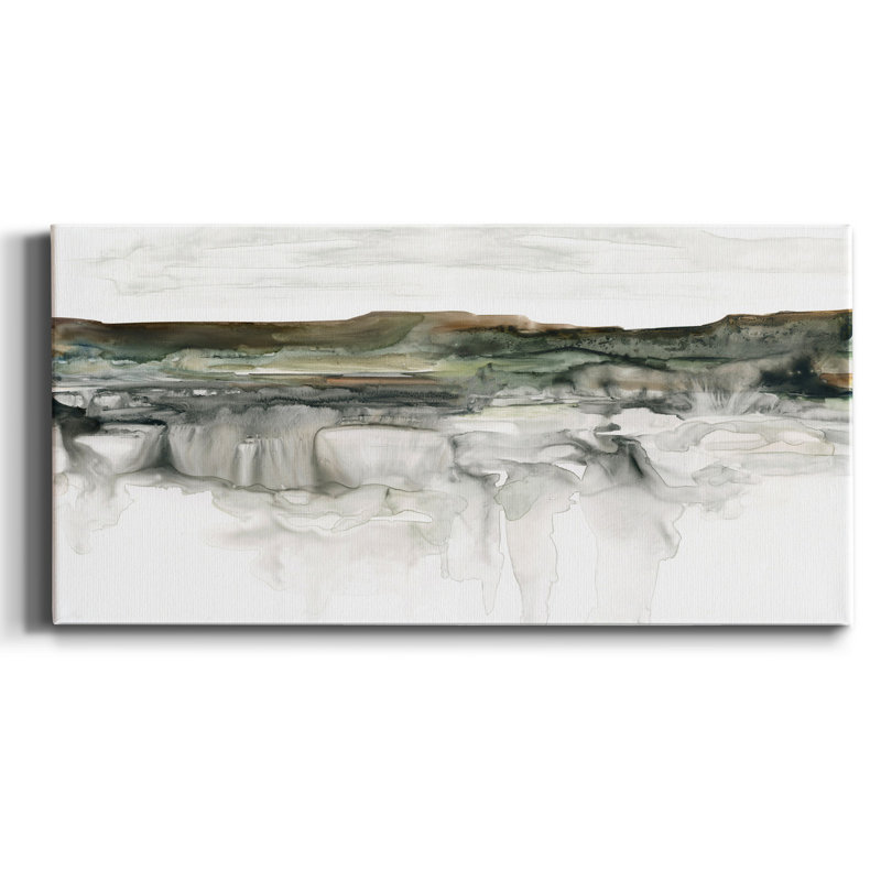 River Flow - Impression sur toile tendue, H 16 po x l 8 po x P 1 po