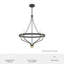 Lustre à 5 lumières Hunter Merlin-78567086