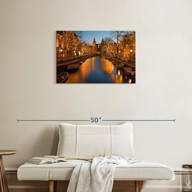 Lumières de Noël Sireci Amsterdam, H 20 po x l 30 po