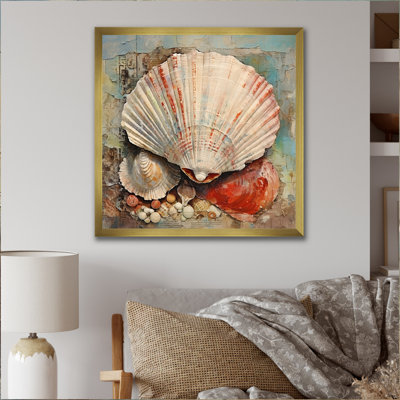 «Redmayne Abstract Seashell Treasures II», reproduction