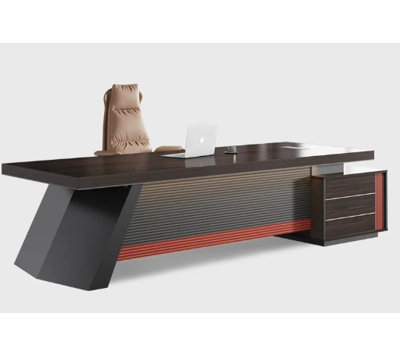 Mychaella L-Shaped Executive Desk