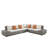 Gardners 8 - Person Patio Conversation Sets with Cushions