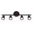Solo 4-Light 30 inch Fixed Rail Ceiling and Wall Mount Track Kit with Dimmable and Adjustable Head-51351341